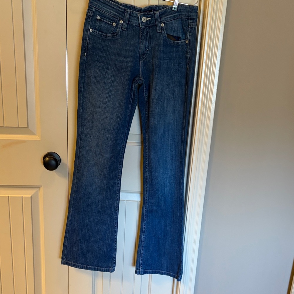 Levi's Dark Blue Flare Jeans